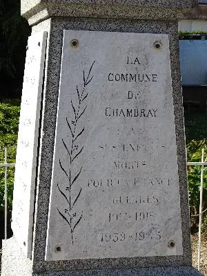 Monument aux morts de Chambray