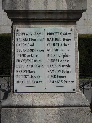 Monument aux morts de Saint-Pierre-de-Bailleul