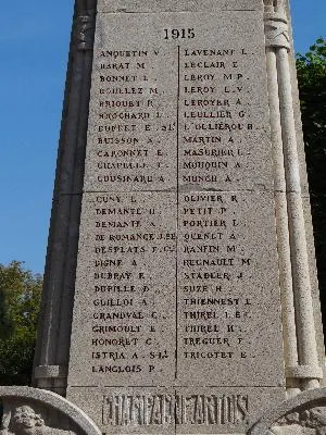 Monument aux morts des Andelys