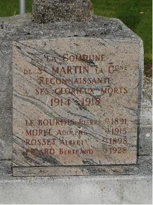 Monument aux morts de Saint-Martin-la-Campagne