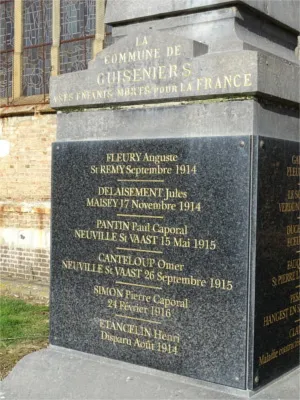 Monument aux morts de Guiseniers