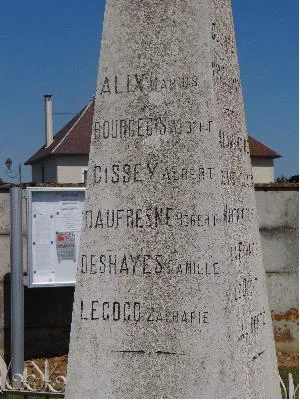 Monument aux morts de Champigny-la-Futelaye