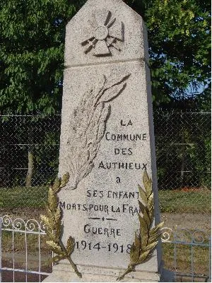 Monument aux morts des Authieux