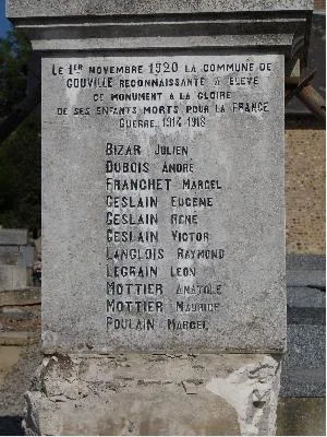 Monument aux morts de Gouville
