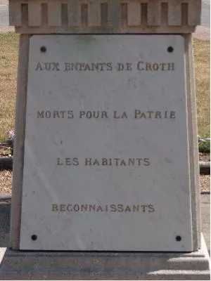 Monument aux morts de Croth
