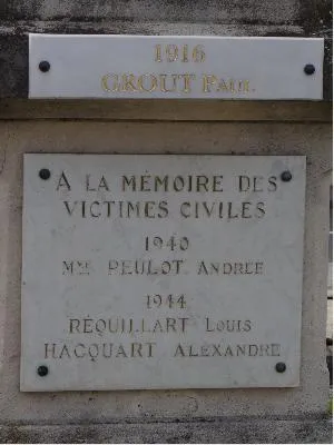 Monument aux morts de Charleval ( mort 1 )