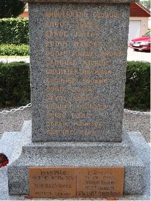 Monument aux morts de Barc