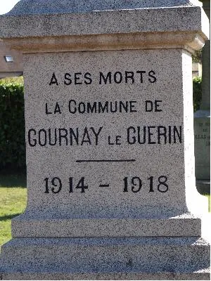 Monument aux morts de Gournay-le-Guérin