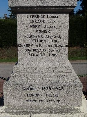 Monument aux morts de Gournay-le-Guérin