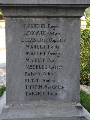 Monument aux morts de Nassandres