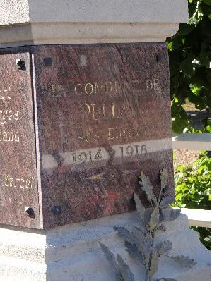 Monument aux morts de Pullay