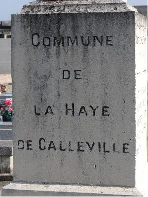 Monument aux morts de La Haye-de-Calleville