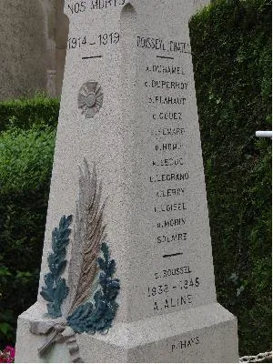 Monument aux morts de Boissey-le-Châtel