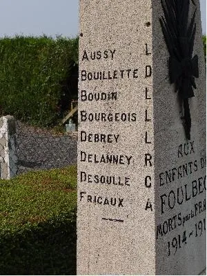 Monument aux morts de Foulbec