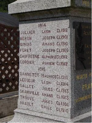 Monument aux morts de Toutainville