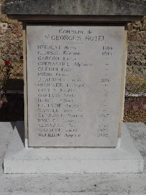 Monument aux morts de Saint-Georges-Motel