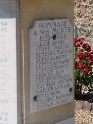 Monument aux morts de Saint-Georges-Motel
