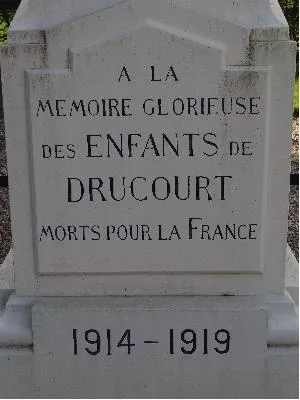 Monument aux morts de Drucourt