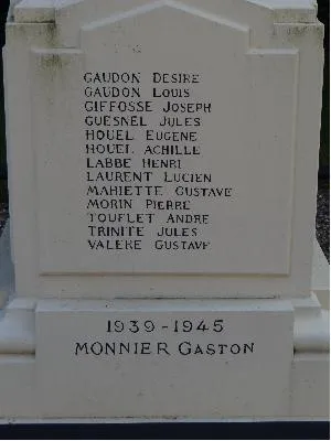 Monument aux morts de Drucourt