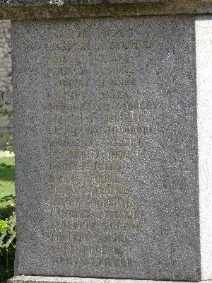 Monument aux morts d'Heudicourt