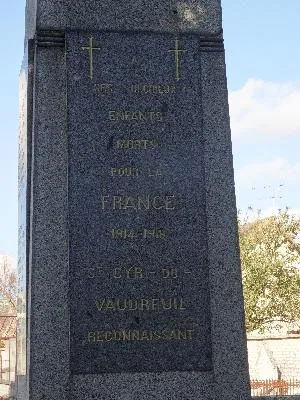 Monument aux Morts de Saint-Cyr-du-Vaudreuil