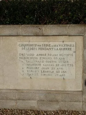 Monument aux otages de Criquebeuf-sur-Seine