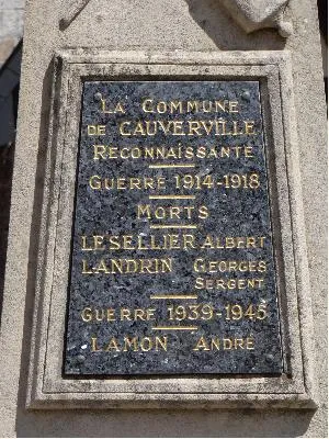 Monument aux morts de Cauverville-en-Roumois