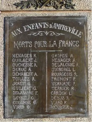 Monument aux morts d'Amfreville-la-Campagne