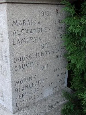 Monument aux morts de Fouqueville