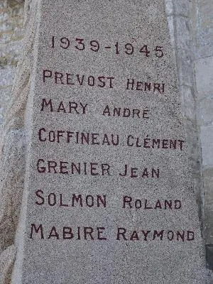 Monument aux morts 1914-1918 d'Alizay