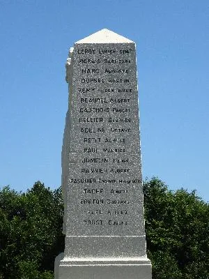 Monument aux morts des Hogues