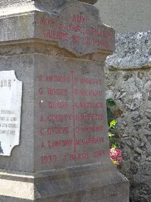 Monument aux morts de Saussay-la-Campagne