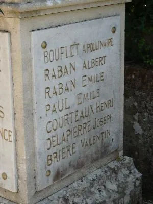 Monument aux morts de Martagny