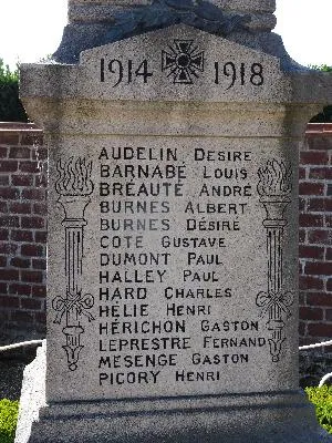 Monument aux morts d'Honguemare-Guenouville