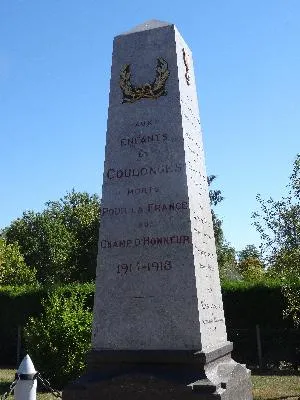 Monument aux morts de Coulonges à Sylvains-les-Moulins