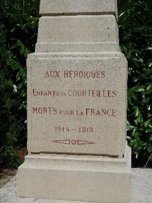 Monument aux morts de Courteilles