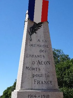Monument aux morts d'Acon