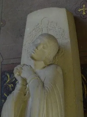 Monument Jeanne d'Arc de l'église de la Madeleine de Verneuil-sur-Avre