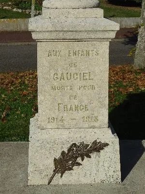 Monument aux morts de Gauciel