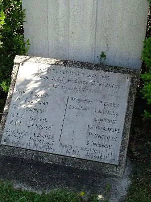 Monument Combats des 11 et 12 Juin à Hardencourt-Cocherel