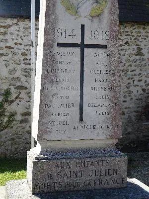 Monument aux morts de Saint-Julien-de-la-Liègue