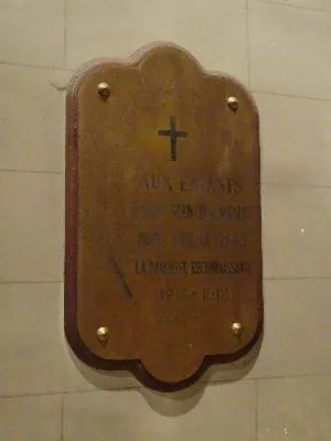 Plaques église Saint-Germain d'Évreux