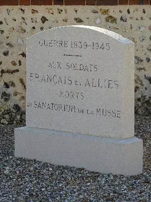 Monument aux morts du Sanatorium de La Musse à Saint-Sébastien-de-Morsent