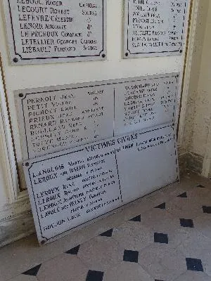 Plaques commémoratives de Louviers