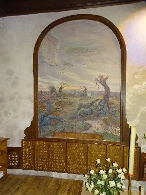 Plaque aux Morts de l'Église Saint-Georges de Romilly-sur-Andelle