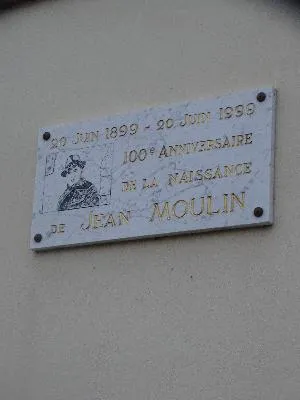 Plaques Jean Moulin à Évreux