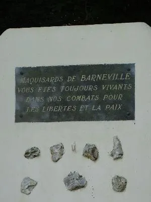 Stèle aux maquisards de Barneville-sur-Seine