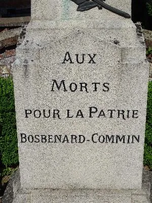 Monument aux Morts de Bosc-Bénard-Commin