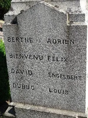 Monument aux Morts de Bosc-Bénard-Commin