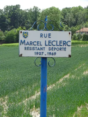 Rue Marcel Leclerc à Saint-Pierre-du-Bosguérard